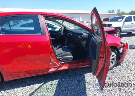 2019 Toyota Corolla Le из США, поврежденный, VIN 2T1BURHE0KC166335